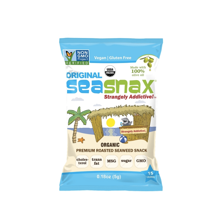 Seasnax Seaweed - Classic Olive