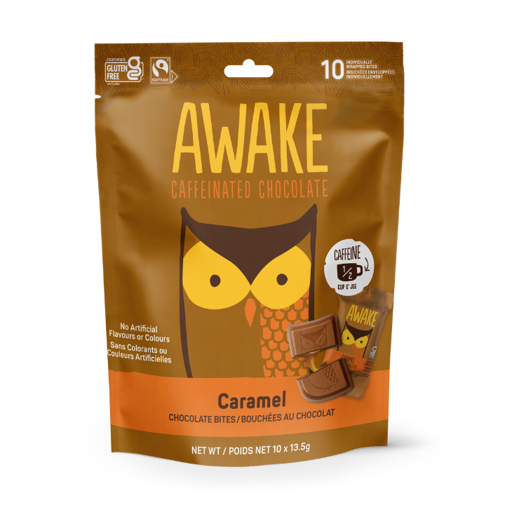 Awake Chocolate - Caramel Chocolate Bites (10pk)