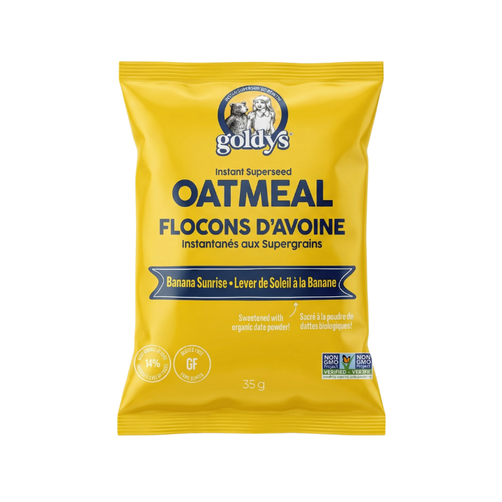 Goldys Instant Oatmeal - Banana Sunrise