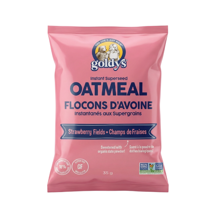 Goldys Instant Oatmeal - Strawberry Fields