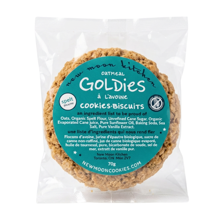 New Moon Kitchen Cookies - Oatmeal Goldies 2pk