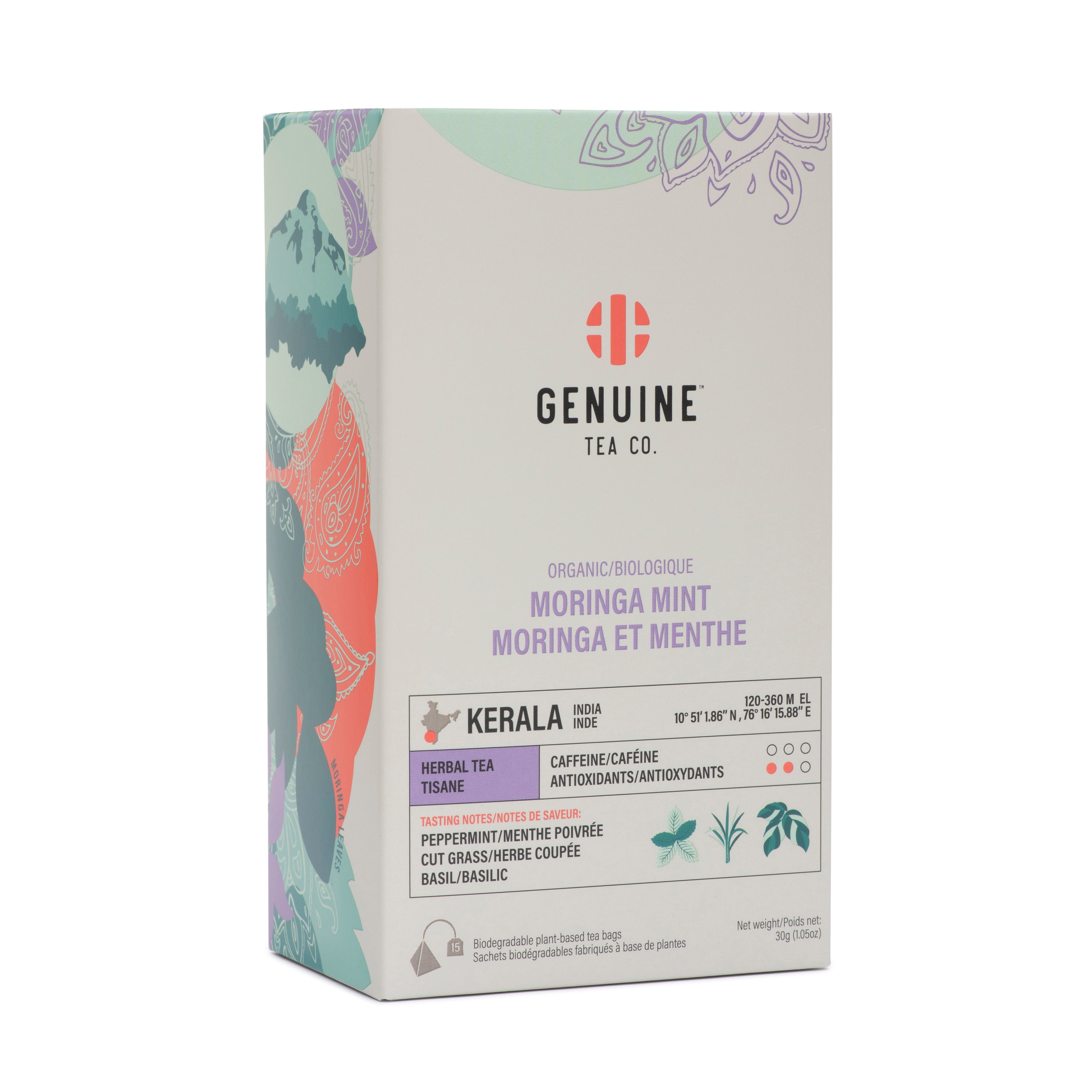 Genuine Pyramid Tea - Moringa Mint