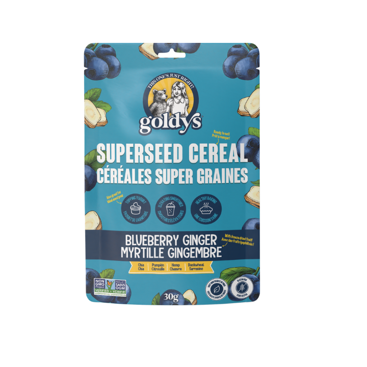 Goldys Superseed Cereal - Blueberry Ginger