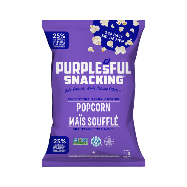 Purplesful Popcorn - Sea Salt