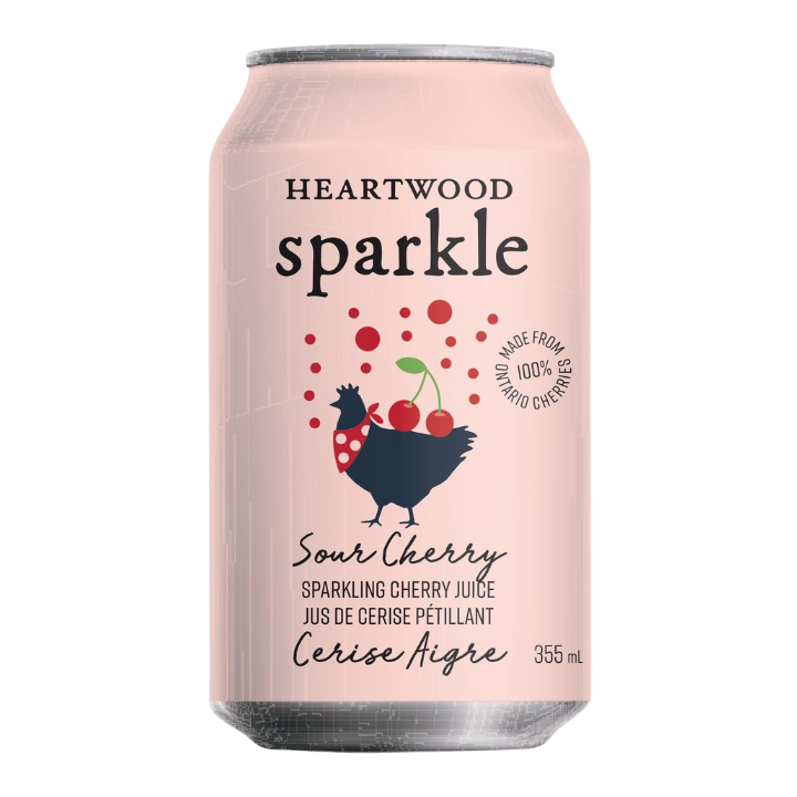 Heartwood Farm & Cidery  Sparkle- Sour Cherry