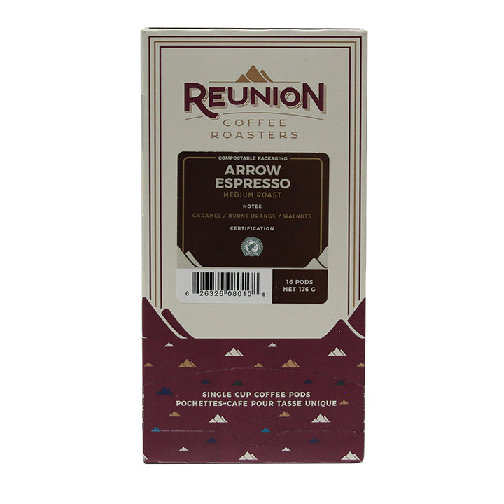 Reunion Coffee Roasters -  Arrow Espresso Coffee Pods